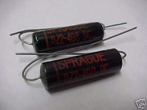 Sprague Black Beauty capacitors